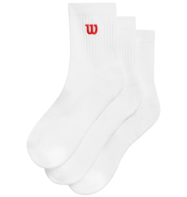 Wilson Quarter Top Sock 3-Pack