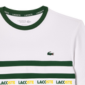 Lacoste Ultra-Dry Logo Stripe T-Skjorte