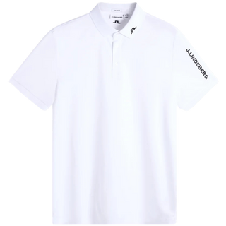 Kjøp hvit J.Lindeberg Tour Tech Slim Fit Polo Herre