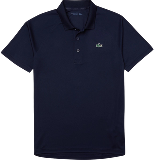 Kjøp morkebla Lacoste Sport Breathable Polo Herre