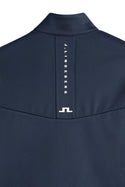 J.Lindeberg Maclean Quarter Zip Mid Layer Herre Marineblå
