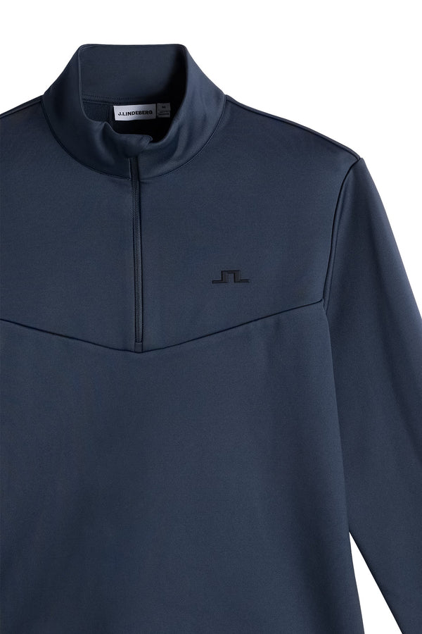 J.Lindeberg Maclean Quarter Zip Mid Layer Herre Marineblå