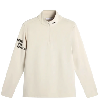 Kjøp beige J.Lindeberg Heath Strike Mid Layer Herre