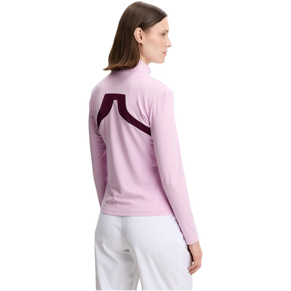 J.Lindeberg Janice Mid Layer Dame Orchid Bouquet 2026