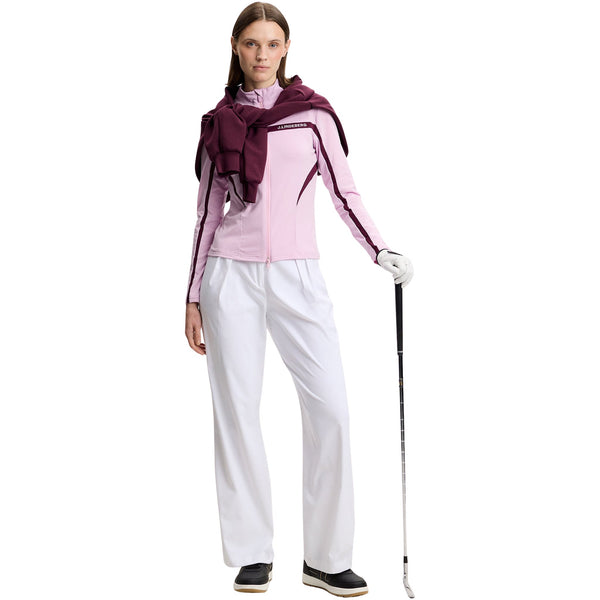 J.Lindeberg Janice Mid Layer Dame Orchid Bouquet 2026