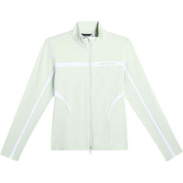 J.Lindeberg Janice Mid Layer Dame Subtle Green 2026