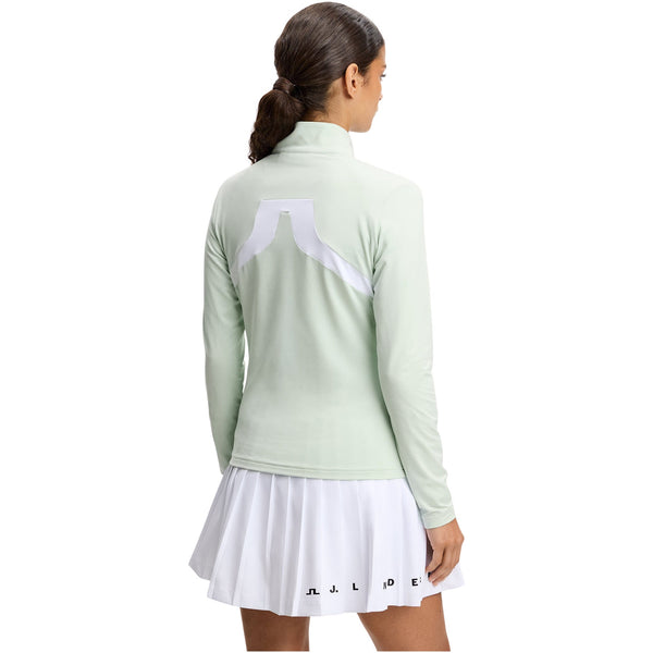 J.Lindeberg Janice Mid Layer Dame Subtle Green 2026