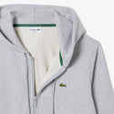 Lacoste Classic Fit Zip Hoodie Herre gråmelert, bilde 5