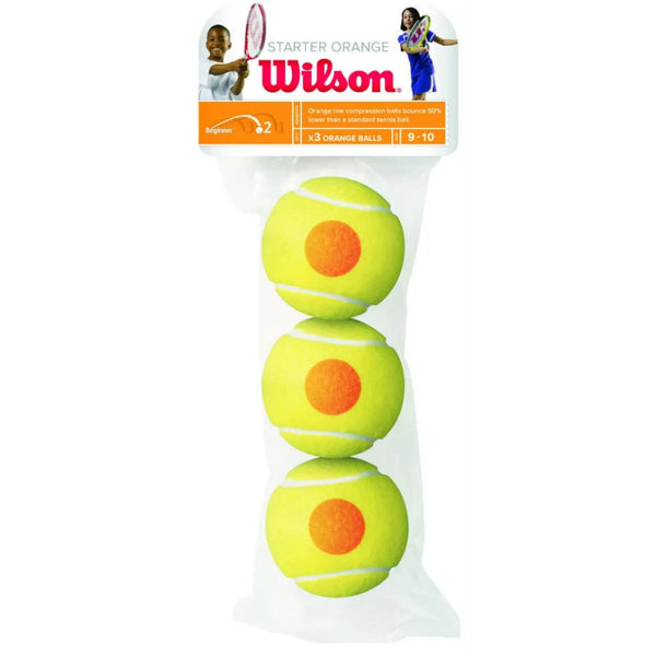 Wilson Starter Orange 3pk