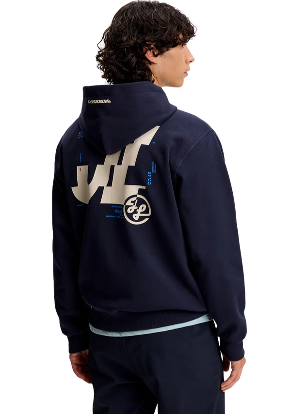 J.Lindeberg Club Printed Hood Herre