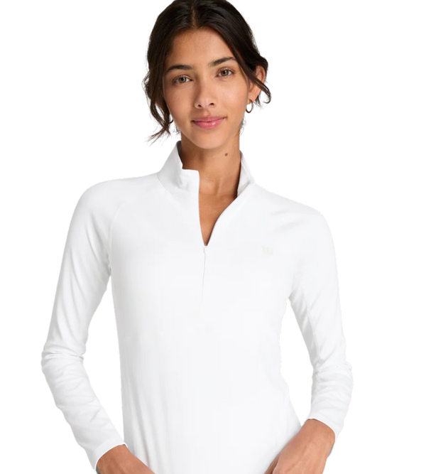 Wilson Baseline Half Zip Dame