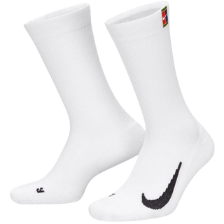 Kjøp hvit NikeCourt Multiplier Cushioned Tennis Crew Socks 2-P