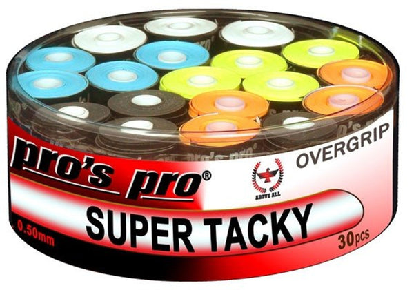 Pro's Pro Super Tacky Overgrip 30-pack