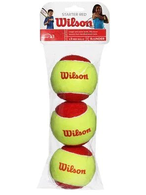 Wilson Starter Red 3-Pack - Tennishandelen